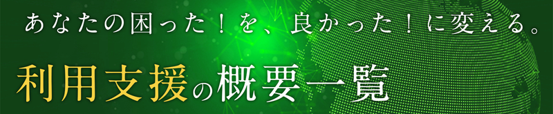 過去の支援概要一覧